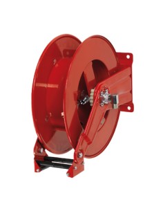 ENROLLADOR RETRACTIL 15 MTS 100 BAR 1" ACERO LACADO